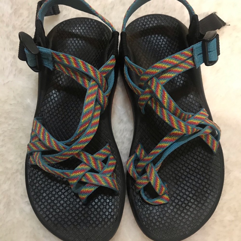 Rainbow Strap Chacos